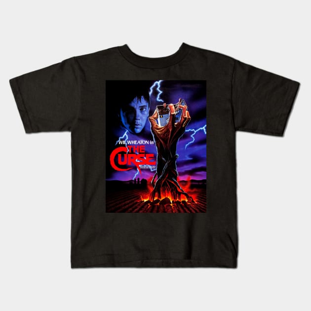 The Curse (1987) Kids T-Shirt by Scum & Villainy